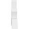 Ekena Millwork Vanguard Architectural Grade PVC Gable Bracket, 84"W x 31 1/2"H x 6"D x 6"F, 9/12 Pitch GBP084X32X0606VAN00 - alternate 4